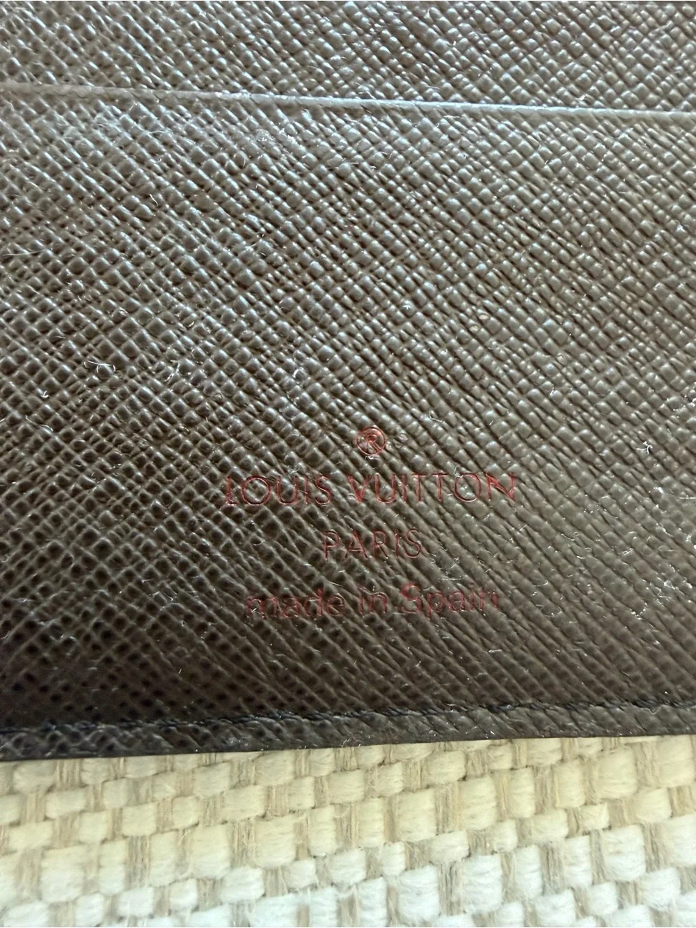 Louis Vuitton Damier Ébène Zippy Wallet